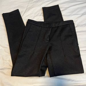 Gray work pants